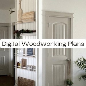 Decoratieve wandrek op maat digitale houtbewerkingsplannen