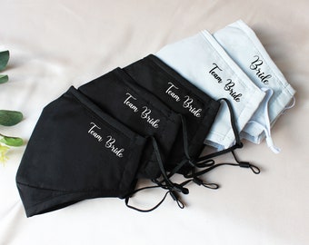 Custom Face Masks,Any Text,Anniversary,Disposable Bridal Party Face Masks,Elegant Events,Birthday Parties,Masks for Wedding Pictures