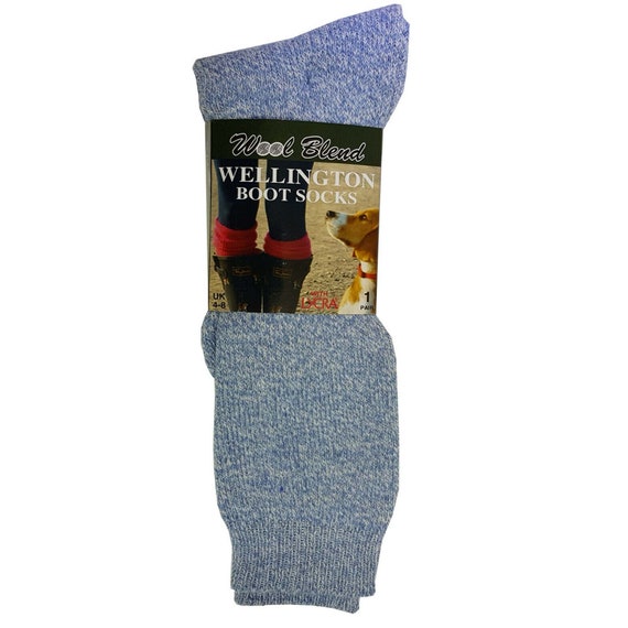 1-pair Womens Wool Blend Wellington 