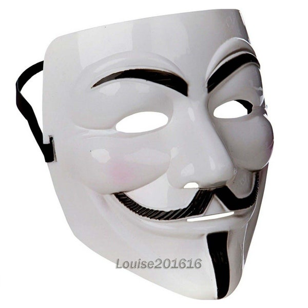 3 Face Mask Anonymous Hacker V For Vendetta Guy Halloween Fancy Dress Fawkes