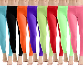 Women's Microfiber Leggings High Waist Comfort Power Stretch Pants Yoga Trousers