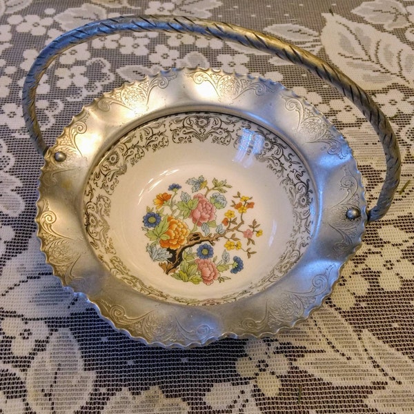 Basket Candy Dish Etsy