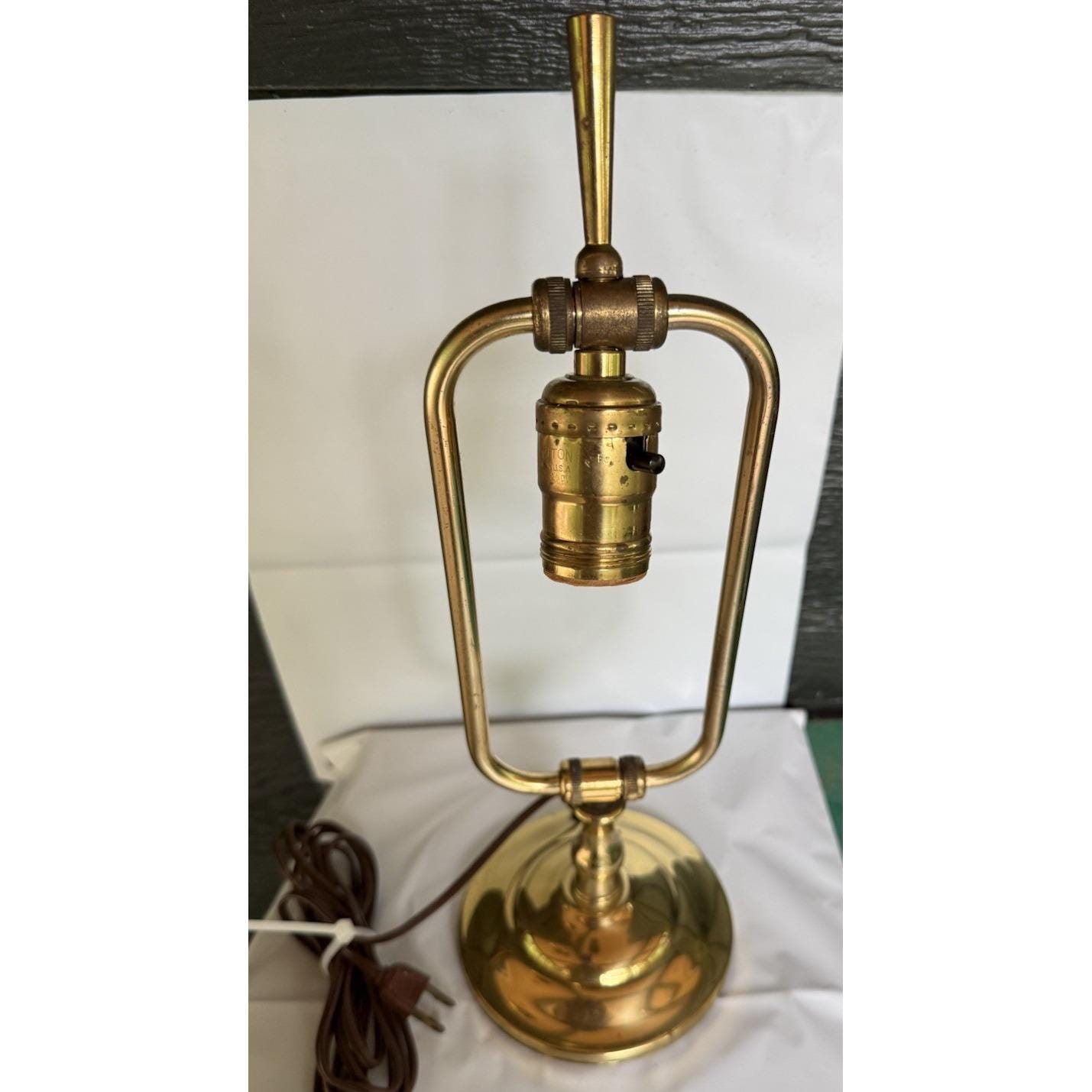 Leviton Brass Floor Lamp - Etsy