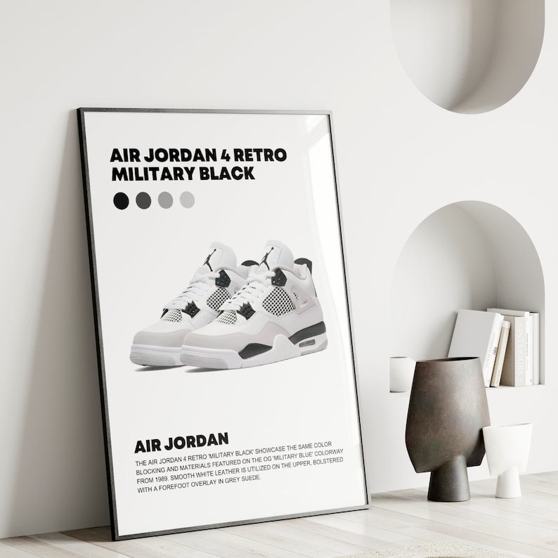 Hypebeast Printable Wall Art, Hypebeast Sneaker Poster, Minimalist
