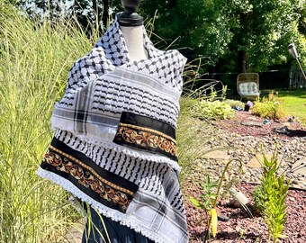 Tatreez Palestinian Shawls