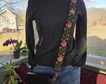 Leather Tatreez Strap