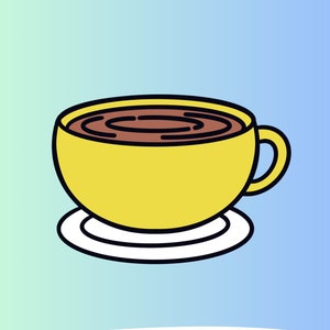 Kaffee SVG-Datei / JPEG / PNG