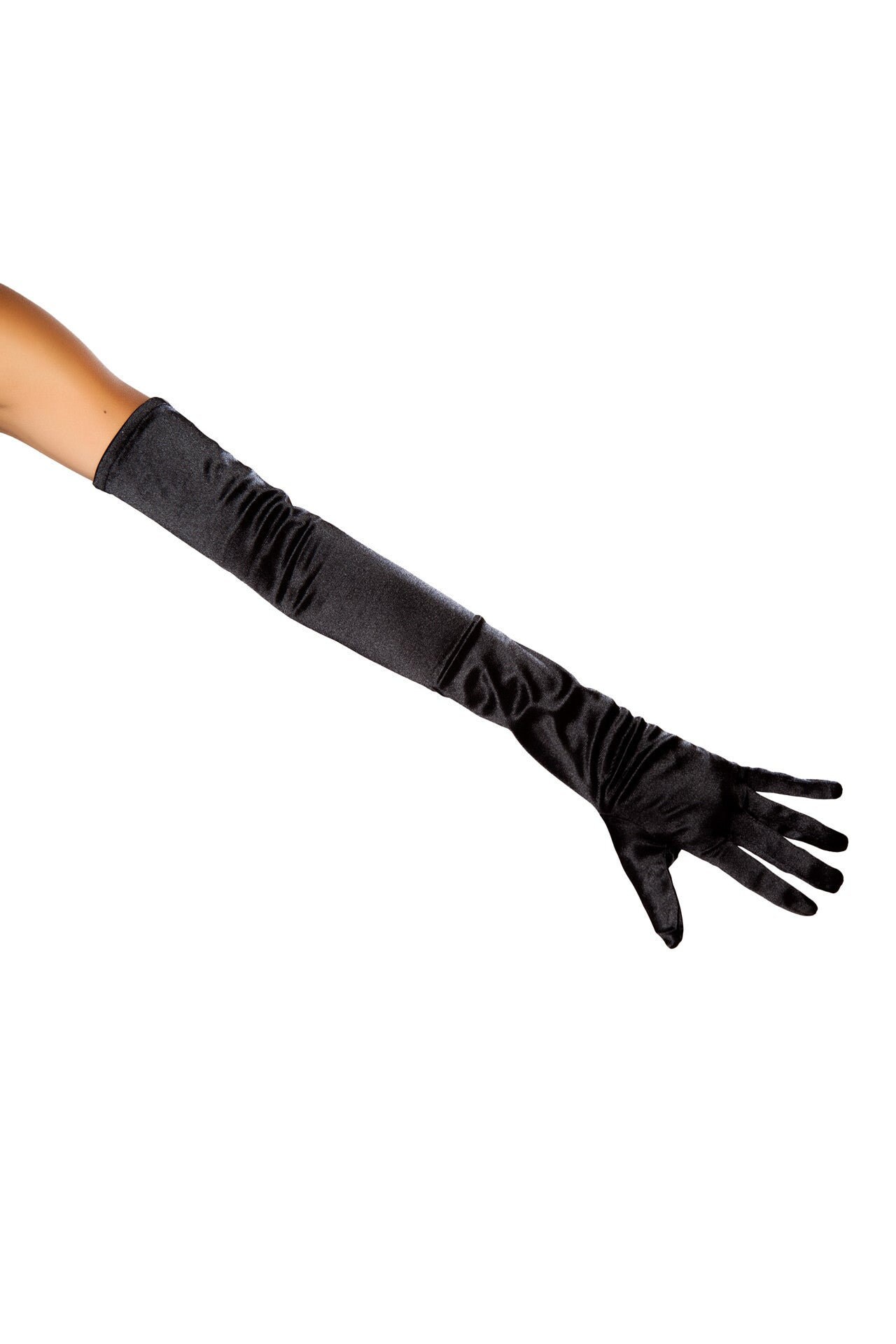 2pc. Stretch Satin Gloves Halloween Costume Accessories 