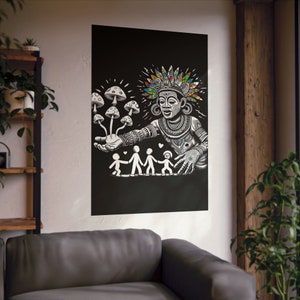 Carteles De Setas Arte Africano