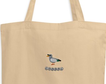 Dodo Bird Grocery Travel Reusable Tote Bag 