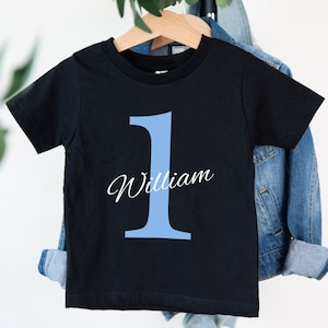 1st Birthday Shirt, Custom Birthday Tshirt, First Birthday Boy Shirt, Boy Birthday Tee, Kids Birthday Shirt, Toddler Birthday Shirt