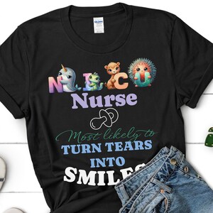 Nicu Nurse Shirt, Nicu Nurse Tee, Neonatal ICU Nurse Gift, Gift for Nicu RN, Nurse Appreciation, Neonatal Intensive Care Unit