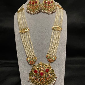 Universal Nauratan Navratan Mala Set/ Indian Pakistani Shaadi Jewelry Wedding/ Sabyasachi Bollywood/ South Asian Bengali