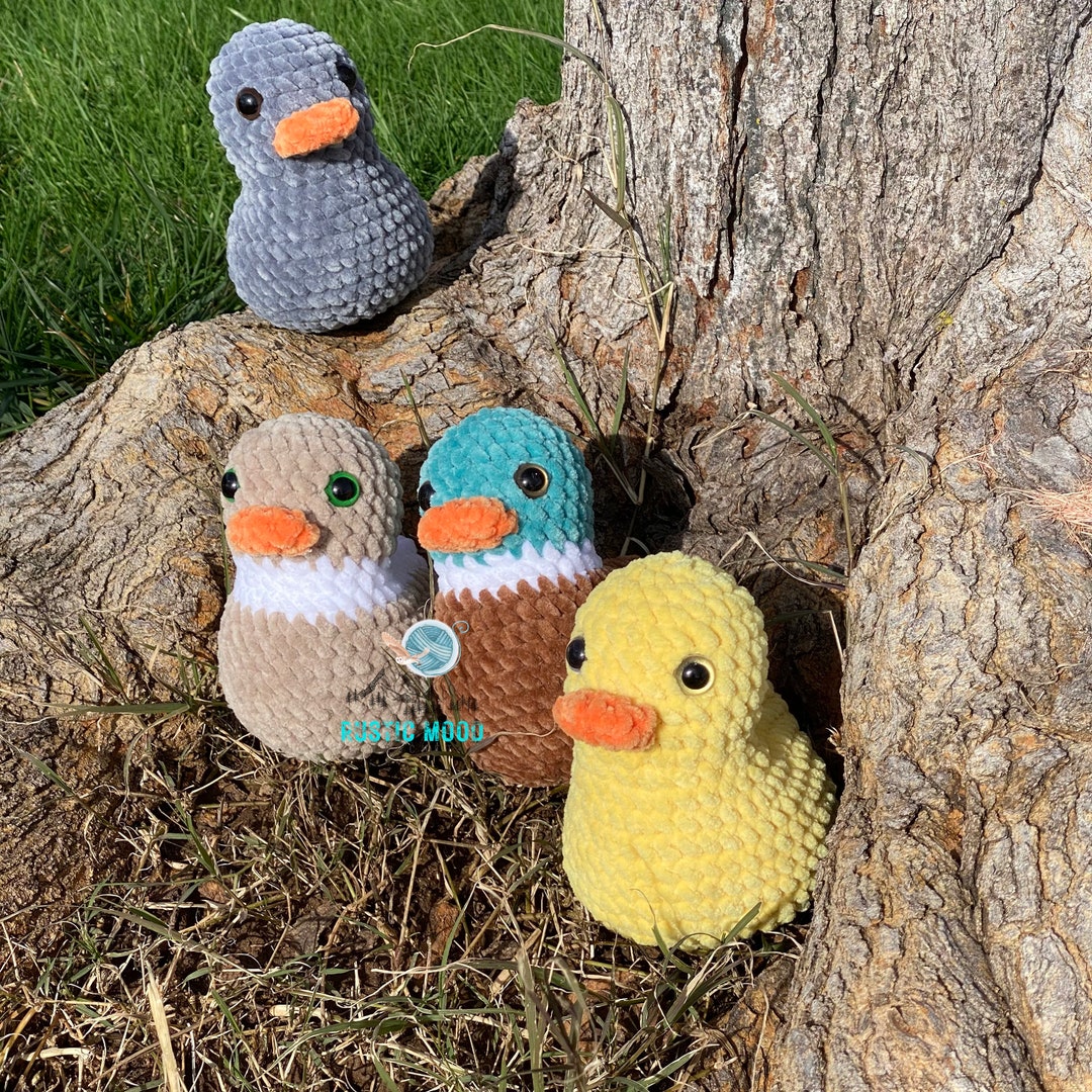 Robert the Rubber Duck Plush Duck Amigurumi Duck Stuffie Etsy