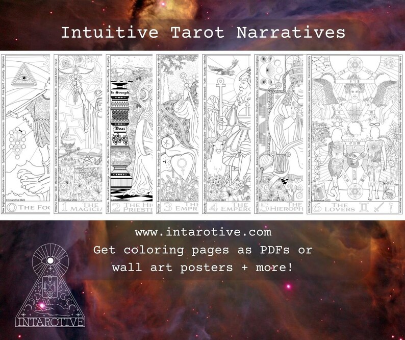 Tarot Card Meanings Chart Quick Reference Guide INTAROTIVE Esoteric