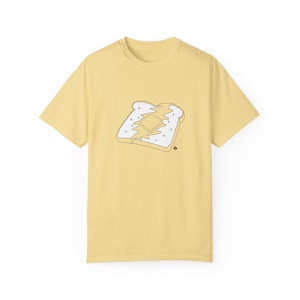 Butter My Bread Camiseta unisex teñida de prendas