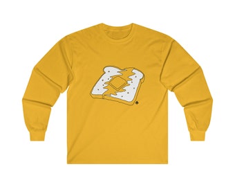 Butter My Bread Ultra Cotton Long Sleeve Tee