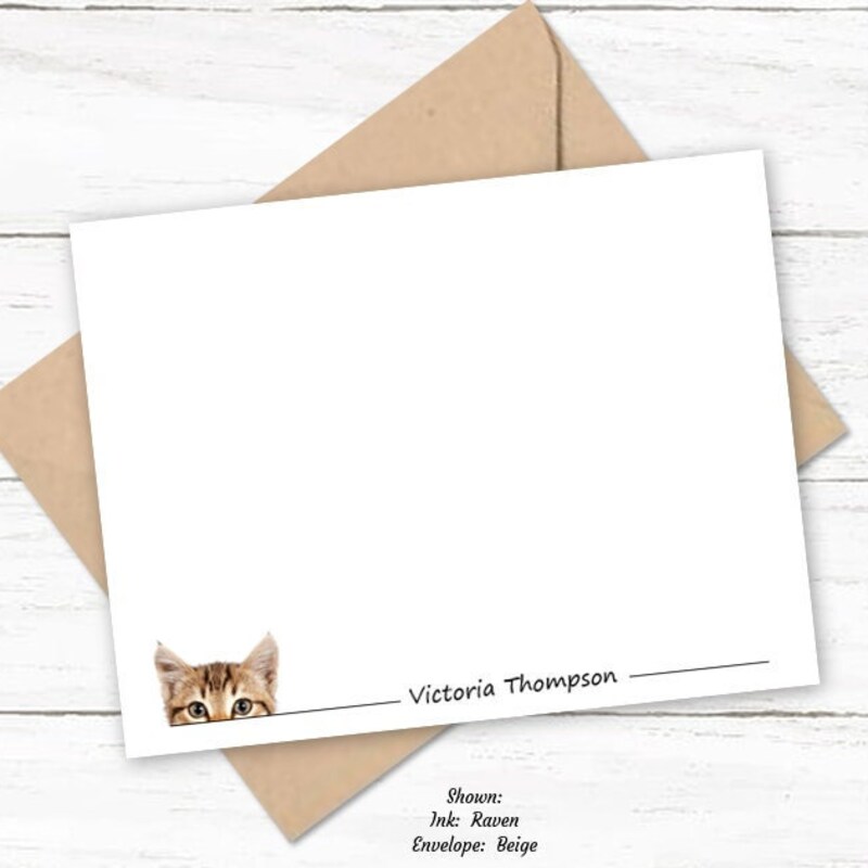 Cat Personalized - Etsy