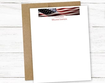 US Marine Core Stationery / Stationary Marines Veteran Gift USMC ...