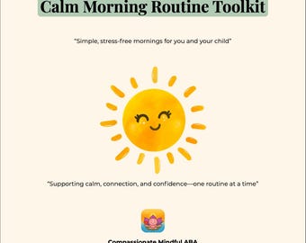 Calm Morning Routine Toolkit