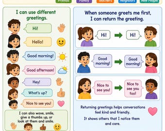 Social Visual for Greetings