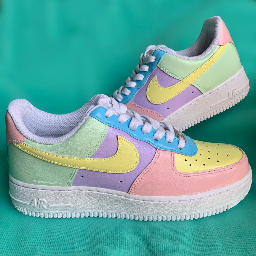 colour block air force 1