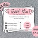 Thank You for Your Purchase TEMPLATE EDITABLE PRINTABLE Instant ...