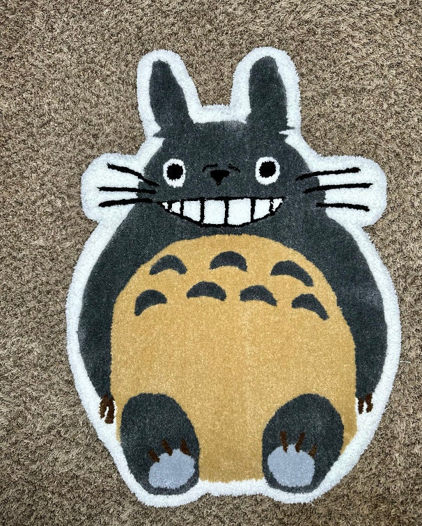 Totoro Bathroom Mat, Totoro Rug, Totoro Carpet, Waterproof Mat