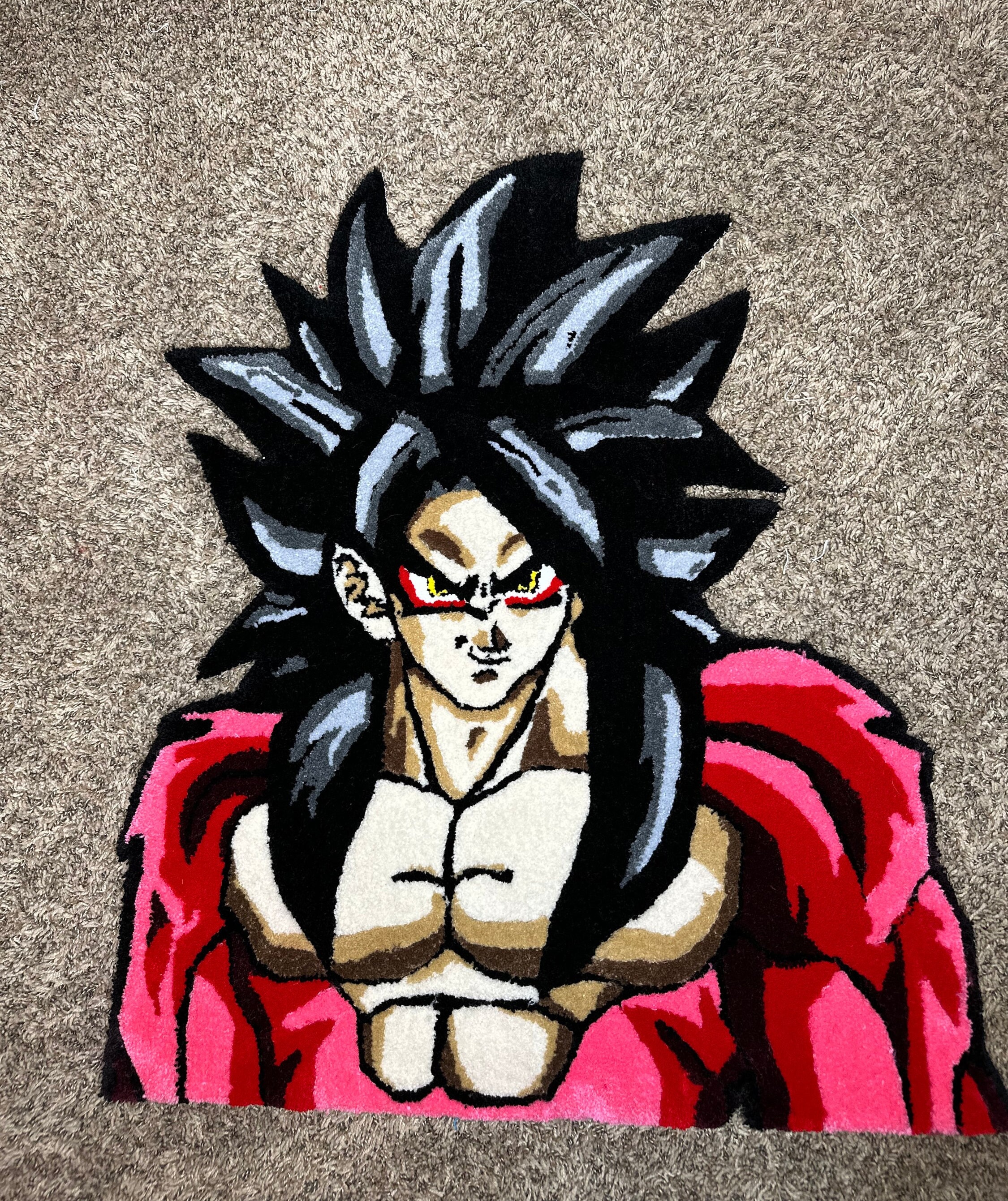 Pixilart - Goku Super Sayajin 4 by seven-shoes