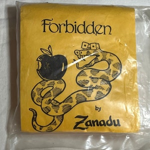 Forbidden by Zanadu Magic Trick unused store stock old shop w/ instructions original quality magic can&#39;t lose gambling effect rare complete