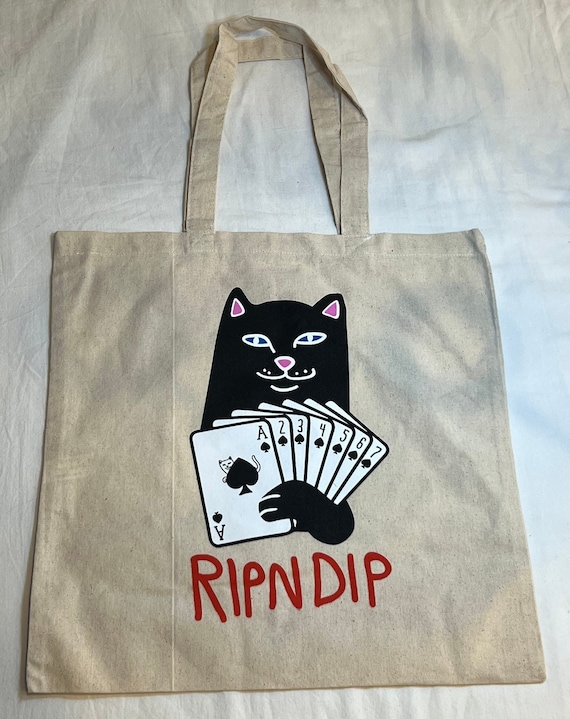 Ripndip X Fontaine Cards Tote Bag Hand Painted Unused Hand