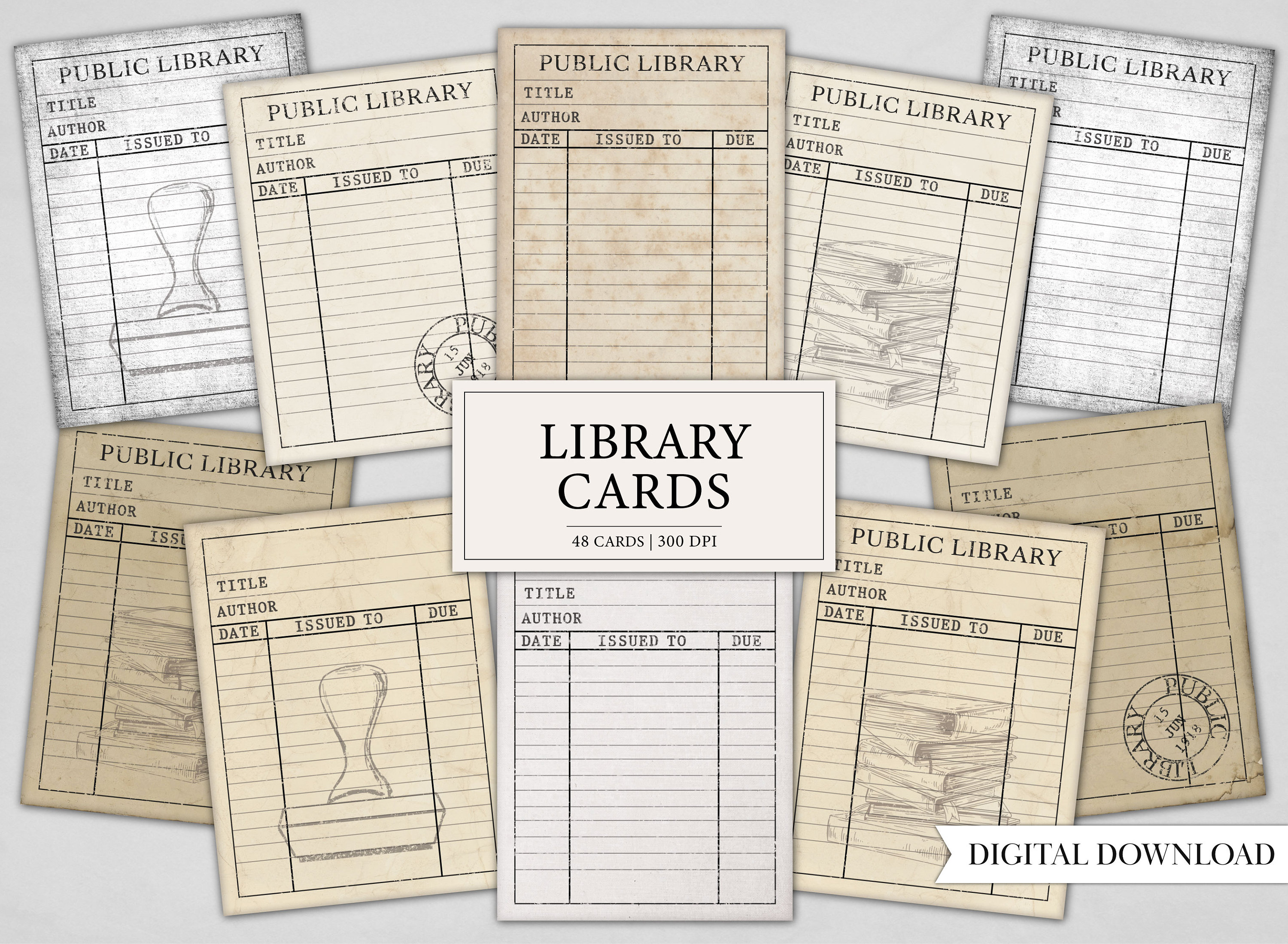 Vintage Library Cards Aged Shabby Library Card Blank Junk Etsy vintage-library-cards-aged-shabby-library-card-blank-junk-etsy