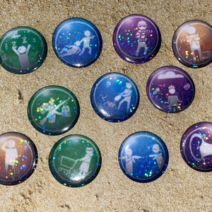Zombies Gum Holographic Pins