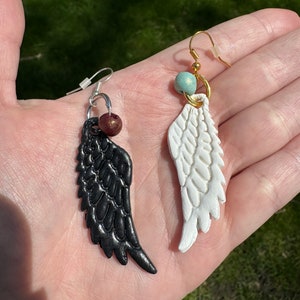 Good Omens Wing Earrings