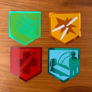 Zombies Perk Stickers- B-Grade- READ DESCRIPTION