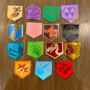 Zombies Perk Stickers FULL SET