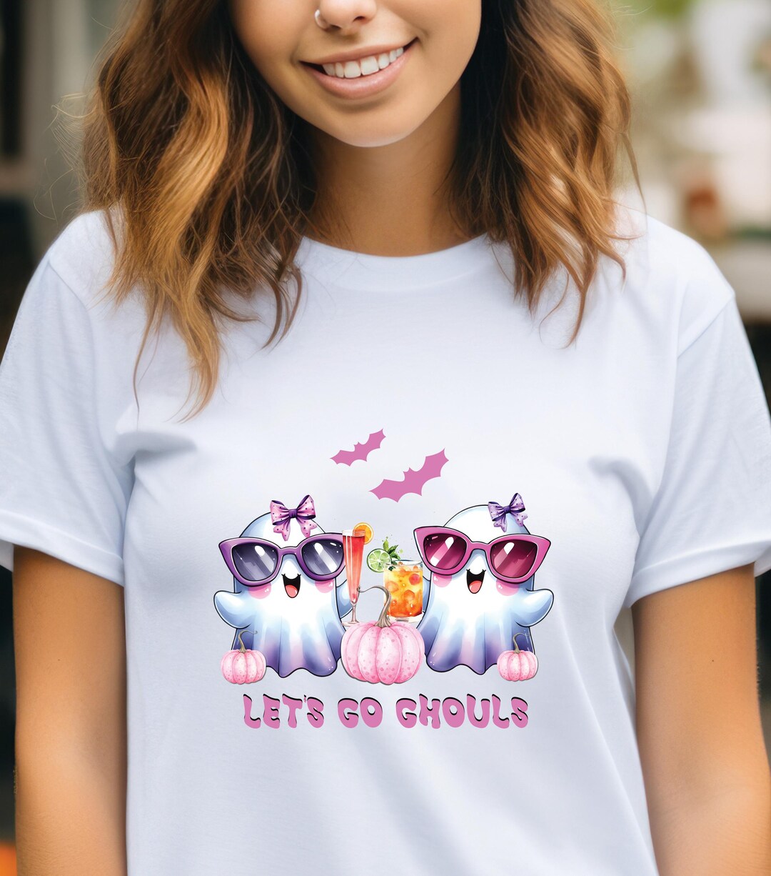 Lets Go Ghouls Halloween Tee main image 0