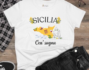Sicily T-Shirt: Sicilian Pride, Italian Island Tee