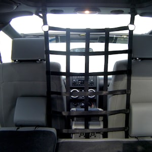 Front Barrier/Dog Net for JK 4 Door Jeep Wrangler