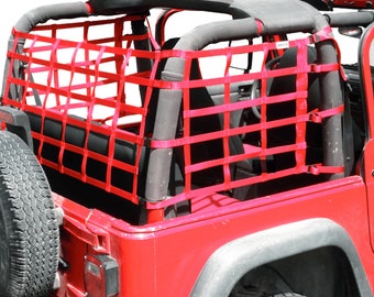 One Piece Wrap Around Net for TJ Jeep Wrangler
