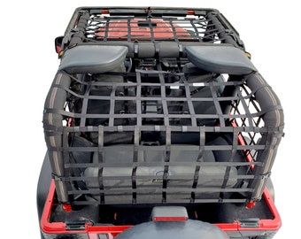 Entire Cargo Net Package for TJ Jeep Wrangler