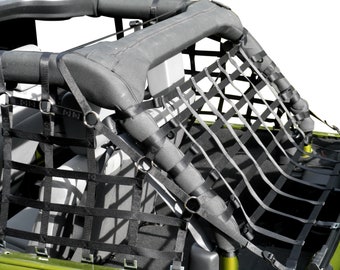 Three Piece Wraparound Net for JK 4 Door Jeep Wrangler