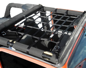 Front Overhead Net for LJ Jeep Wrangler