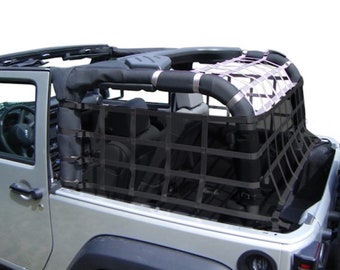 Rear Overhead Net for JK 2 Door Jeep Wrangler