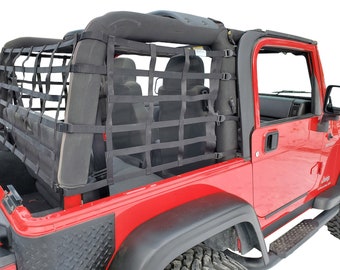 One Piece Wrap Around Net for JK 2 Door Jeep Wrangler