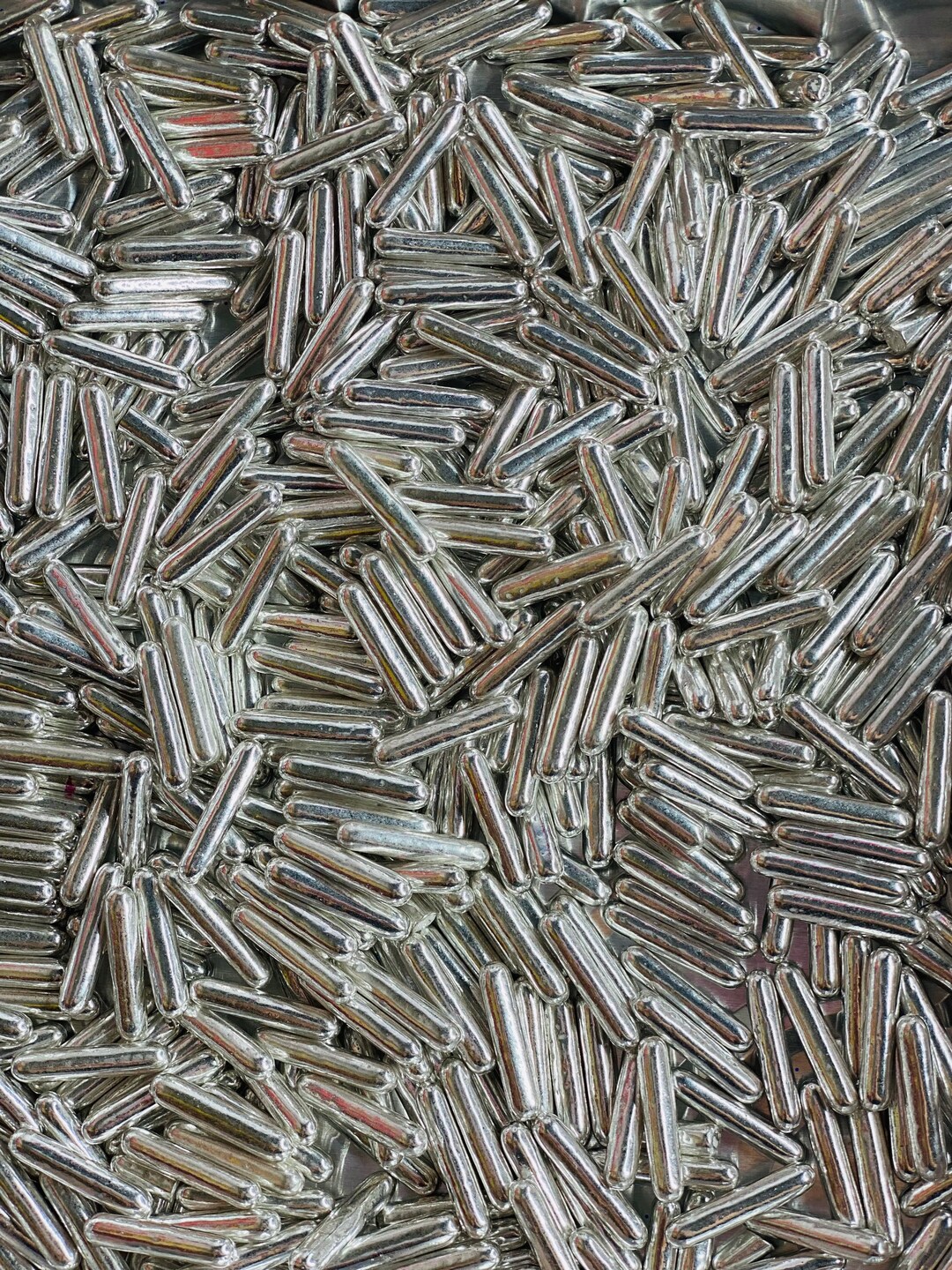 Silver Sugar Rods,sprinkle Blend,cakes,cupcakes,treats, Birthday ...
