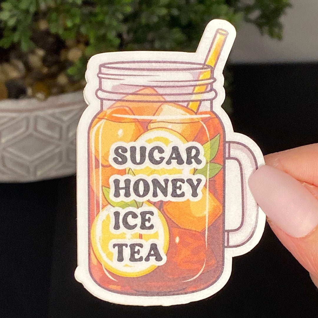 Sugar Honey Ice Tea sht Vinyl Sticker Water Resistant Etsy