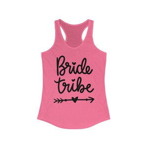 Bride Tribe Racerback Tank Top: Junggesellinnenabschied Geschenk