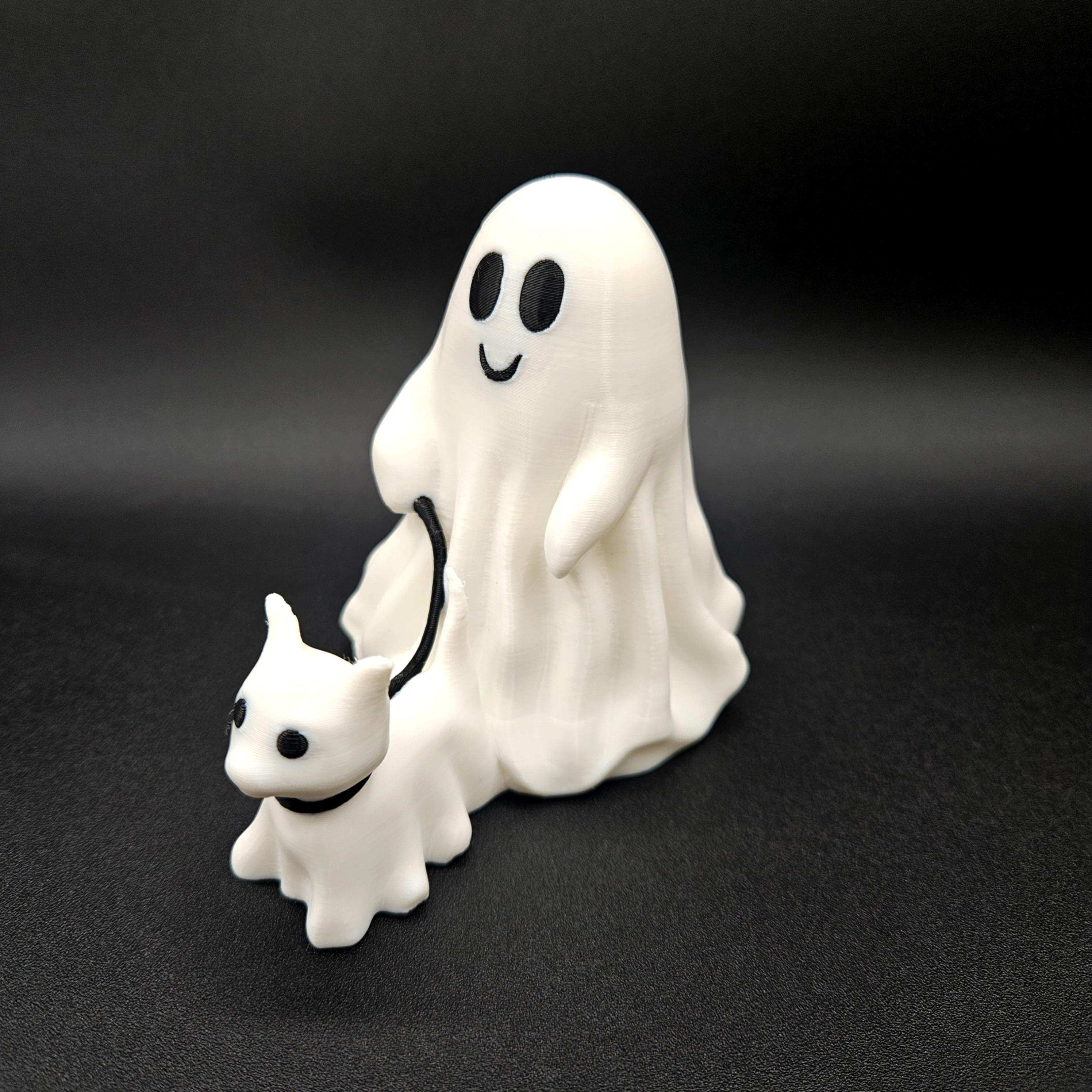 Cute Ghost Walking Cat - the Viral Halloween Decor - Etsy