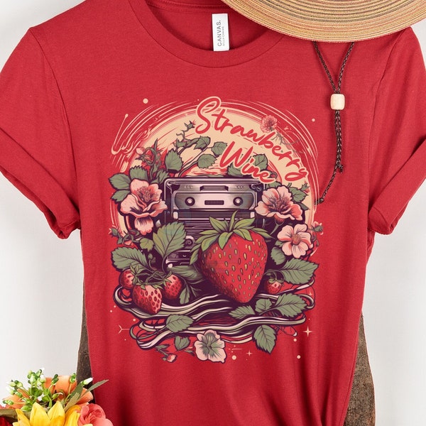 Country Music Strawberry Wine T-shirt Southern tee Music Festival tee Rodeo shirt Western Cowboy tee Country shirt